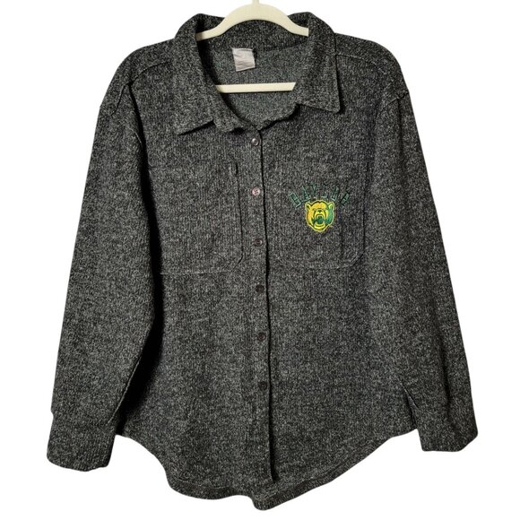 Gameday Couture Baylor University Switch It Up College Shacket Button Up Medium - Picture 1 of 9